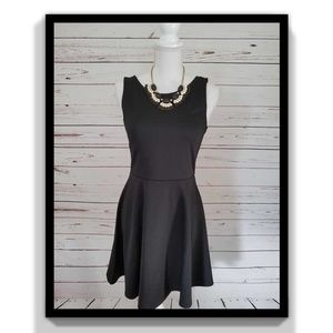 H&M Skater Dress Black size 10